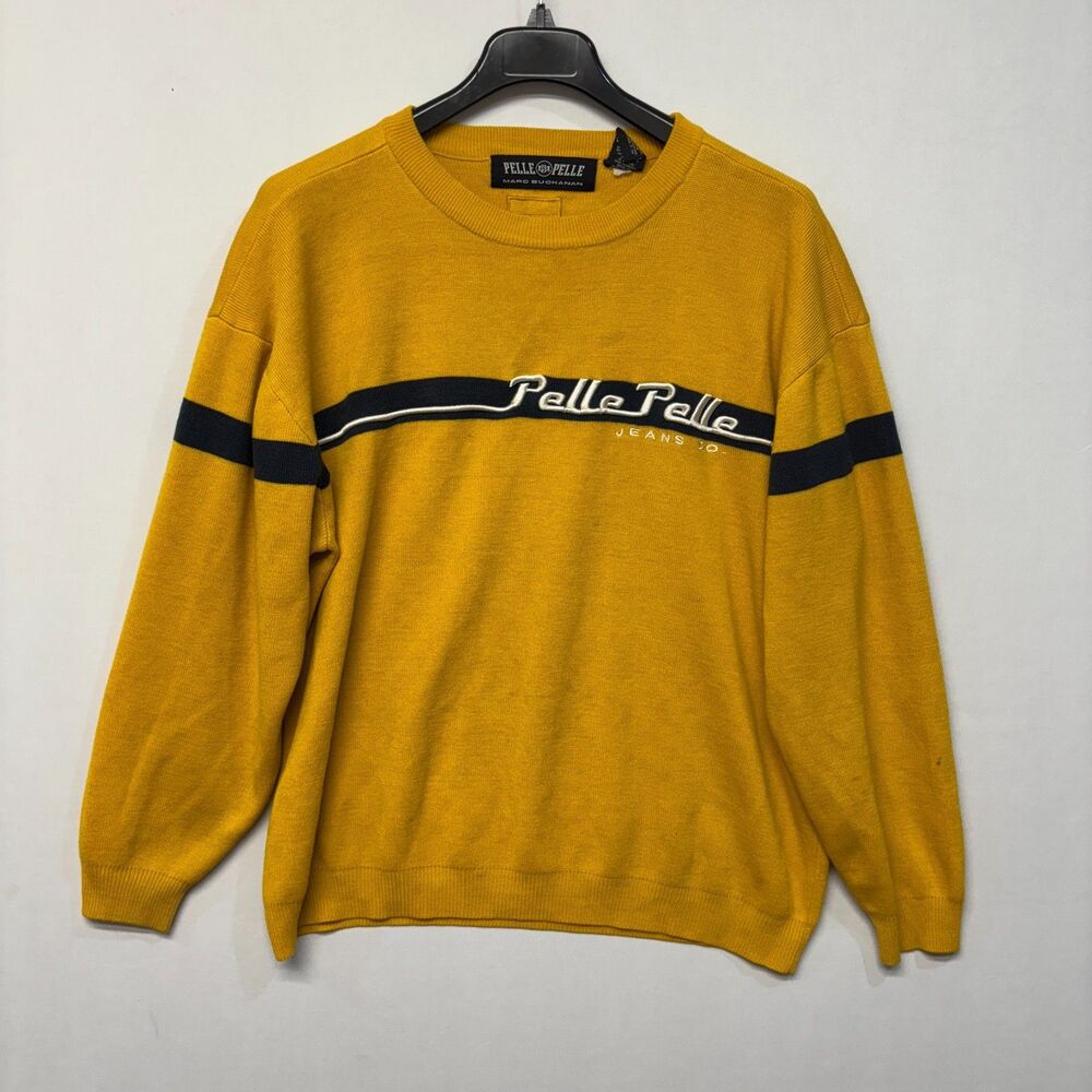 Vintage Pelle Pelle Marc Buchanan Men Sweater XL X-Large 90s Y2K C048 -5